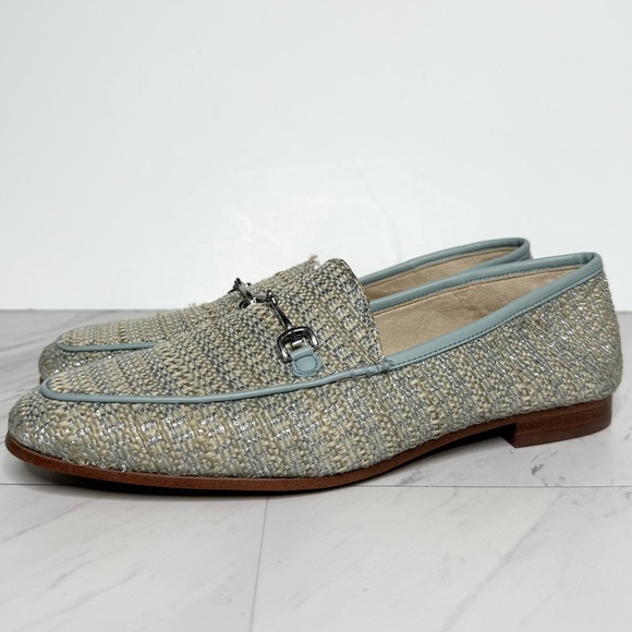 Sam Edelman Loraine Bit Blue Multi Loafer 8M - Picture 1 of 14